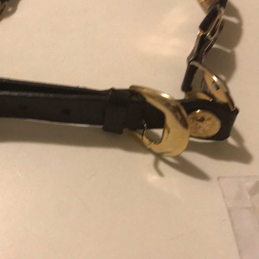 SOLD VTG Versace Estro Verse Medusa Medallion Belt - Picture 3 of 8